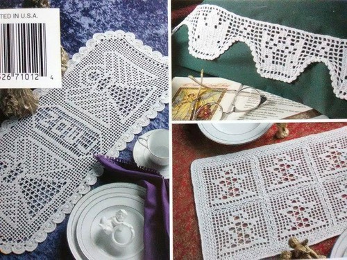 1996 Annie's Attic Crochet - Treasures From Heaven - designer Nanette Seale