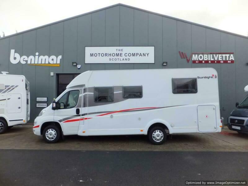 Sunlight T69L 4 Berth Motorhome in Auchterarder, Perth and Kinross