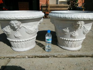 Antique large flower pot's cement | Pots & Garden Beds | Gumtree