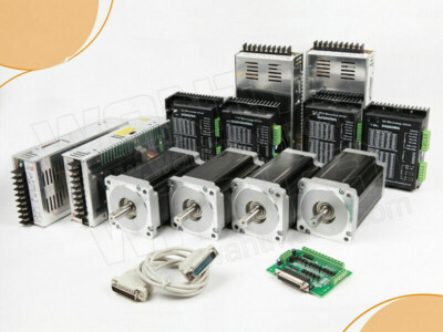 USA FREE  Ship!Wantai4Axis Nema34 CNC Motor 1700oz-in +Driver 80V7.8A