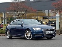 2017 Audi A4 2.0T FSI S Line 4dr S Tronic [Leather/Alc] Saloon Petrol Automatic