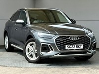 2022 Audi Q5 2.0 TDI 40 S line Sportback 5dr Diesel S Tronic quattro Euro 6 (s/s