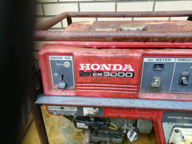 Honda em3000 generator spares or repair in Plymouth, Devon Gumtree