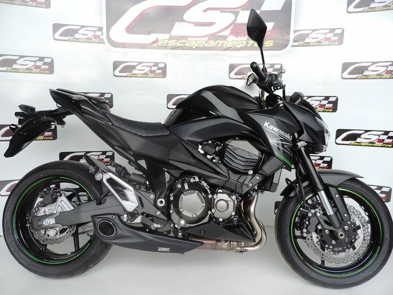 2013-16 Kawasaki Z800 Slip-On Muffler Exhaust + dB Killer CS