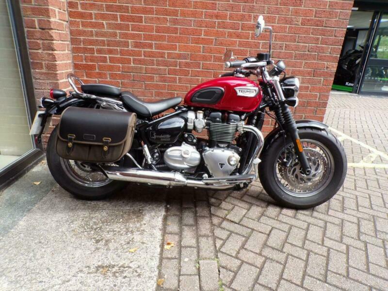 2018 Triumph Bonneville Speedmaster Only 995 Miles