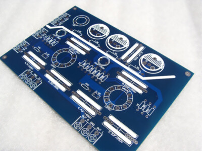 HIFI Stereo Tube Preamp Bare PCB Board Base On QUAD 22  Preamplifier Circuit 