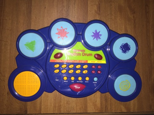 ELECTRONIC RHYTHM DRUM PAD RHYTHM SOUND MACHINE PERCUSSION SNARE,TOM & BASS
