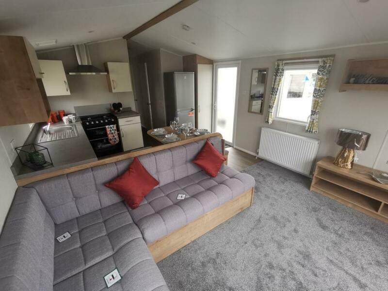 2020 8 berth static caravan for sale at Trecco Bay in porthcawl near