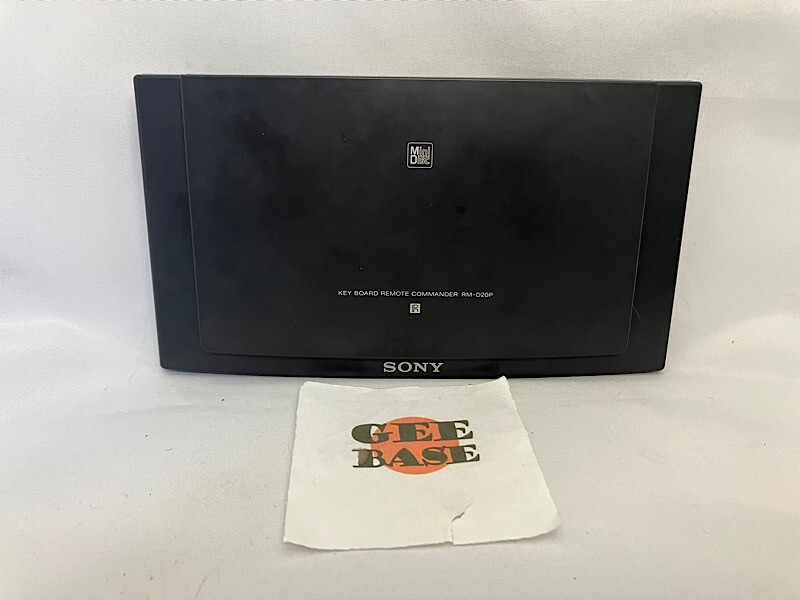 ラジオ・コンポ SONY KEY BOARD REMOTE COMMANDER RM-D20P SONY RM-D20P Mini Disc Keyboard Remote Commander TOC Edit
