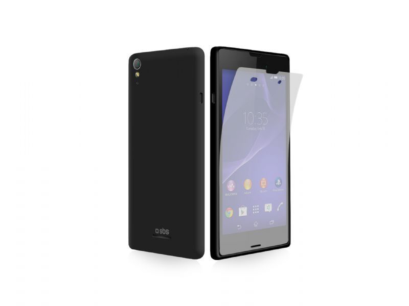 SBS AERO CUSTODIA CASE per SONY ERICSSON XPERIA T3 NERA