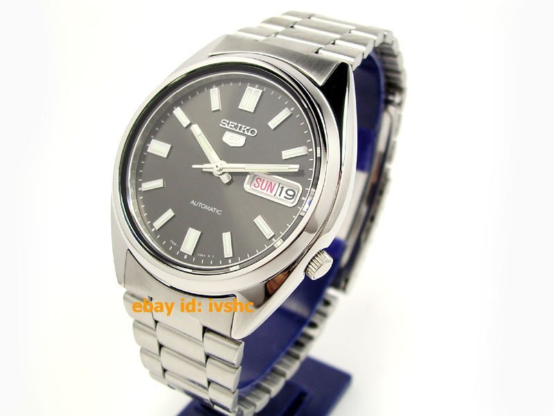 SEIKO 5 セイコー5 SNXS79 Seiko 5 Automatic Black Dial Stainless Steel Men's Watch