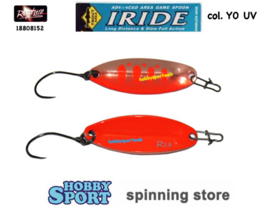 IRIDE SPOON  2,8 GR COLORE YO UV AREA TROTA RAPTURE TRABUCCO 18808152 SPINNING