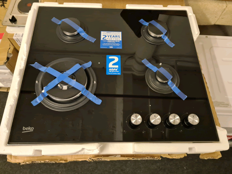 Brand New BEKO Pro HCLW64222S Gas Hob Black in Bredbury, Manchester Gumtree