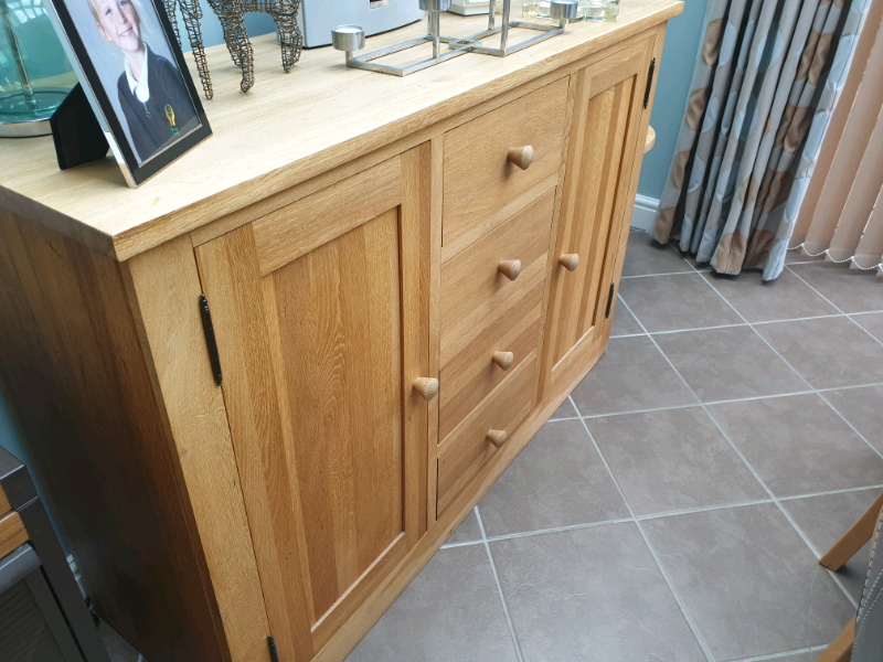Solid Oak Side Unit in Bicester, Oxfordshire Gumtree