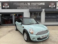 2011 MINI Convertible Cooper Convertible Petrol Manual