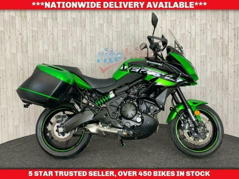KAWASAKI VERSYS 650 KLE 650 FJFA ABS MODEL GENUINE LOW MILEAGE 2018 18