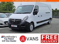 2021 Vauxhall Movano 2.3 Turbo D 135ps H2 Van PANEL VAN DIESEL Manual