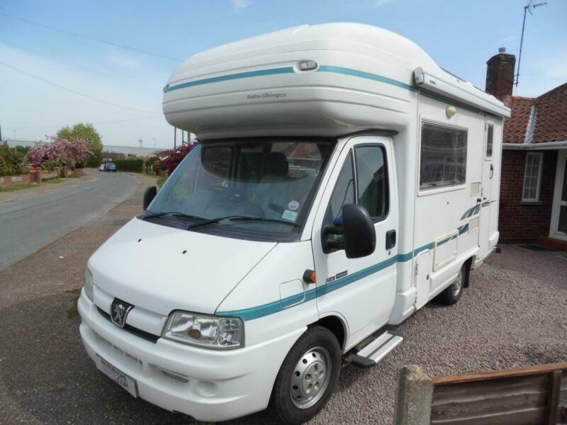 SALE AGREED Autosleeper Pollensa 4 berth low mileage Peugeot motorhome