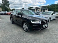 2017 AUDI Q3 TDI QUATTRO S LINE EDITION, 2L DIESEL, AUTOMATIC, 4X4, ULEZ, BLACK