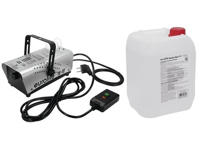 EUROLITE N-10 Nebelmaschine + 5 Liter Nebelfluid