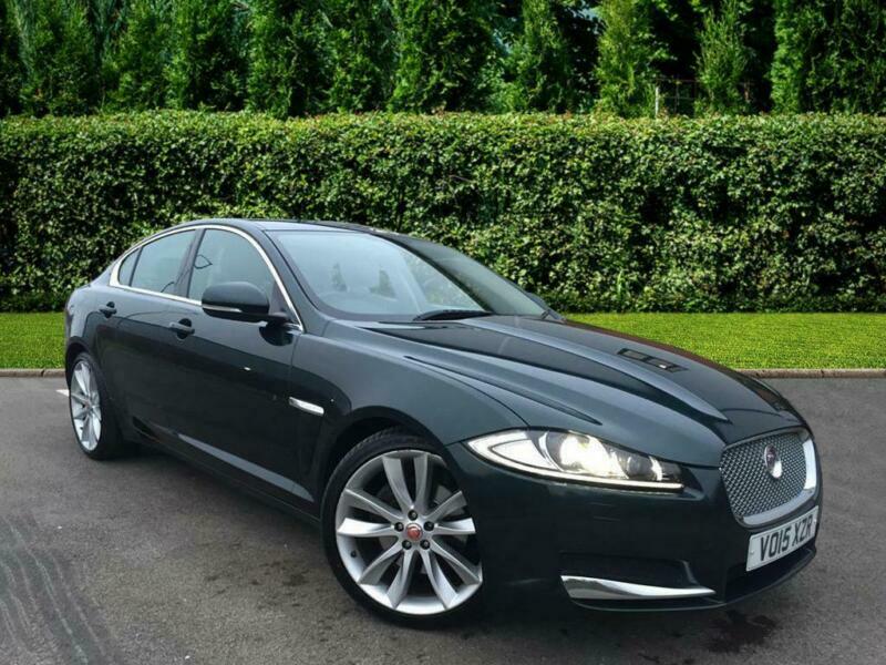 2015 Jaguar XF Portfolio D Auto Diesel green Automatic in Kings Lynn