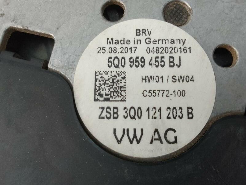 5q0959455bj Ventilateur Ã©Lectrique Pour Audi S1 Sportback (8xf)(2014-&Gt;) 2.0