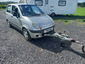 Motorhome tow car Daewoo Matiz