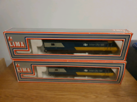 Model railway OO gauge Lima Intercity 125 set, both boxed