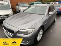 2012 BMW 5 Series 520d Efficient Dynamics 4dr (Home Delivery) 12 mths AA roadsid