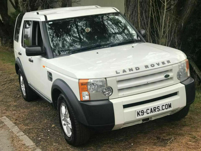 2007 Land Rover Discovery 3 2.7TD V6 4x4 Manual White Ex