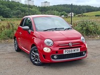 2018 Fiat 500 1.2 S 3dr Hatchback Petrol Manual