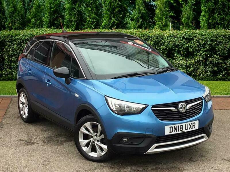 2018 Vauxhall Crossland X X Tech Line Nav Petrol blue Manual in