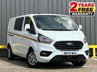 2020 Ford Transit Custom 2.0 EcoBlue 130ps Low Roof D/Cab Limited Van Auto PANEL