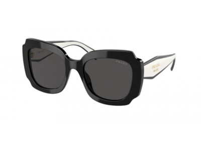 PRADA PRADA SUNGLASSES PR 16YS 09Q5S0 BLACK GREY WOMAN