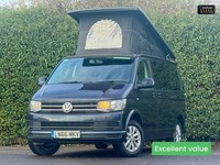 2016 Volkswagen Transporter Camper|4 Berth|5 Belt|Pop Top|Kitchen|Leather Panel 
