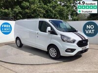 2021 Ford Transit Custom 300 EcoBlue Limited LWB A/C Euro 6 **NO VAT** LWB Panel