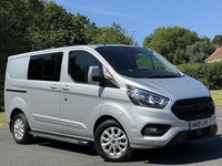 2019 Ford Transit Custom 2.0 300 EcoBlue Limited Crew Van Double Cab 5dr Diesel 