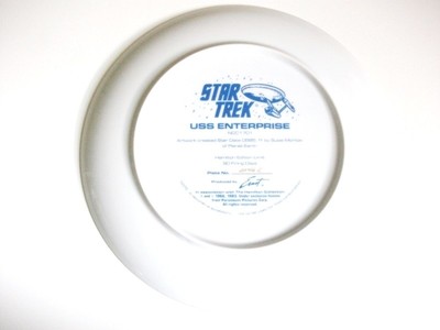 Star Trek Enterprise Limited Edition Collector's Plate - 1985 - New In Box!!