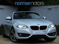 2020 BMW 2 Series 218d Sport 2dr [Nav] Step Auto CONVERTIBLE DIESEL Automatic