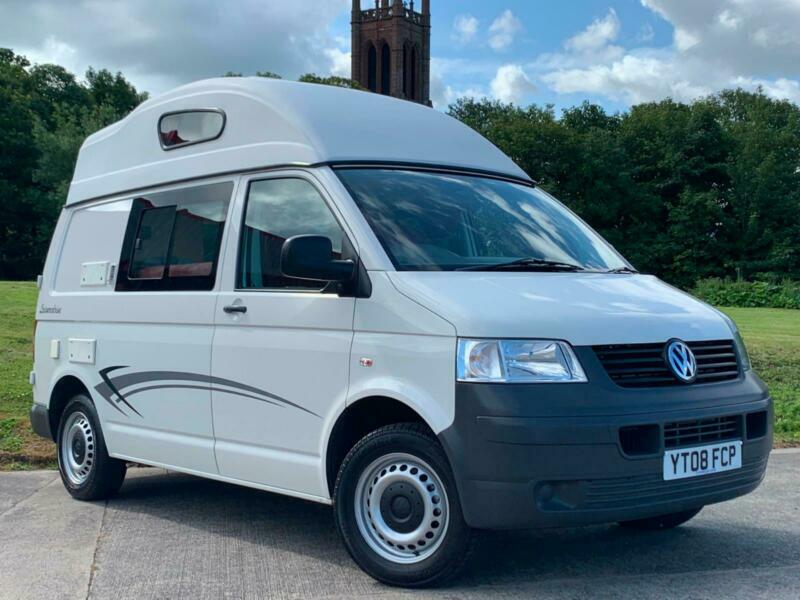 2008 08 Volkswagen TRPORTER T28 102 TDI SWB Campervan for sale in