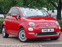 2018 Fiat 500 1.2 Lounge 3dr Hatchback Petrol Manual