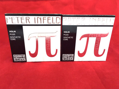 100% Authentic 2 x Thomastik Peter Infeld Violin String  Set 4/4 Platinum E