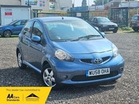 2008 Toyota AYGO 1.0 VVT-i Blue Euro 4 5dr HATCHBACK Petrol Manual