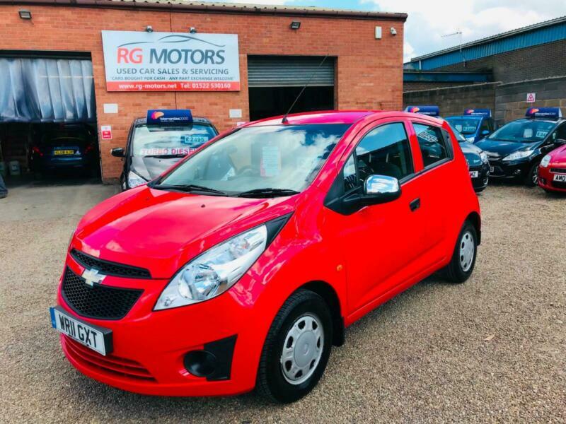 2011 Chevrolet Spark 1.0 16v Red 5dr Hatch, ONLY 40k MILES