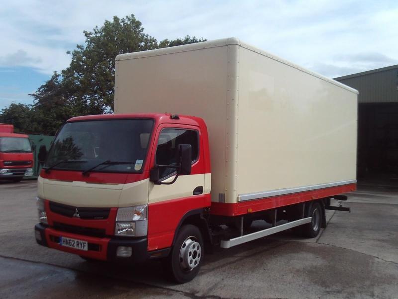 2013 62 MITSUBISHI FUSO  CANTER MOBILE  SHOP BOX  VAN in 