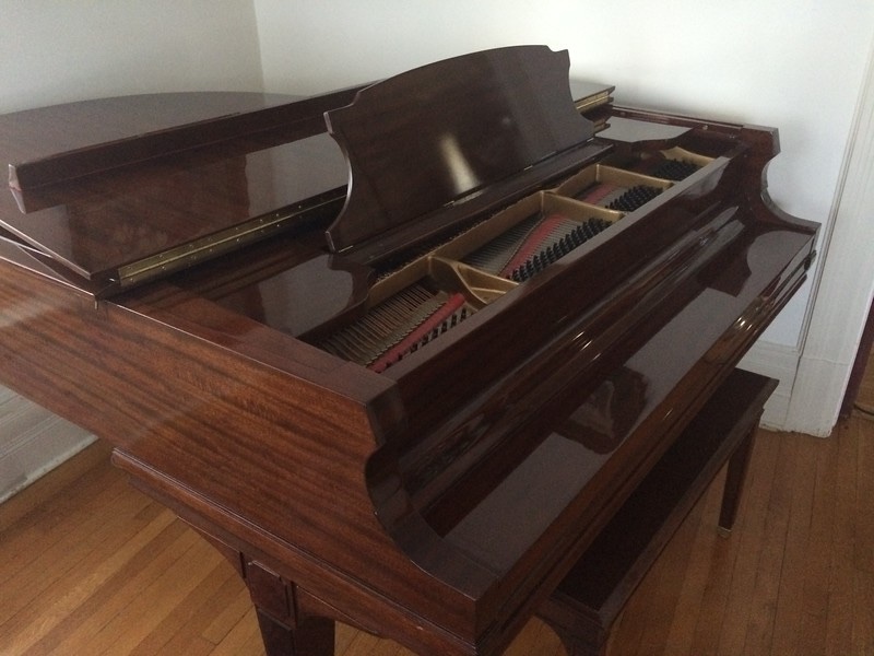 Mason Hamlin Baby Grand Piano, Model B.  1940s restored