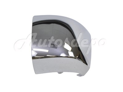 End/cap Chrome Lh W/o Fog Hole For 2007-2013 Silverado 1500
