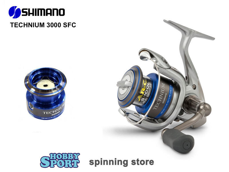 MULINELLO SHIMANO TECHNIUM 3000SFC FRIZIONE ANTERIORE FREE SPOOL TEC-3000SFC