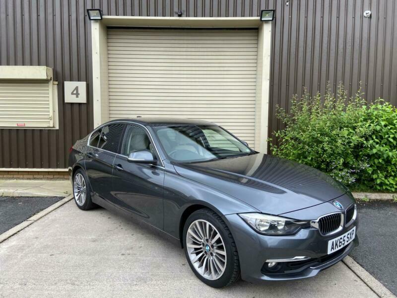 (65) 2015 BMW 320 2.0TD 190bhp s/s Automatic d Luxury 5dr Grey Car