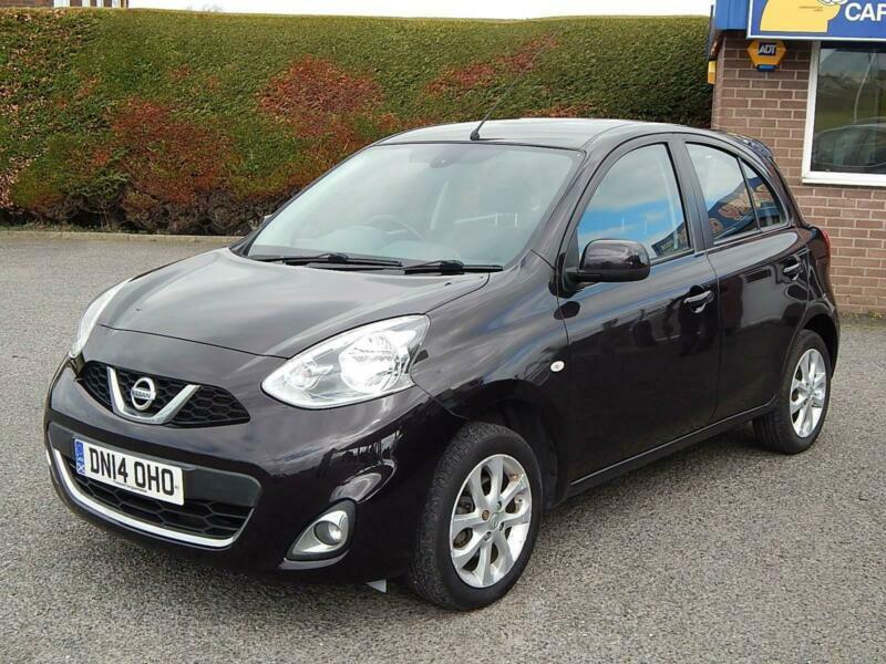 2014 14 Nissan Micra 1.2i CVT AUTOMATIC ACENTA 5 door ONLY 58k in